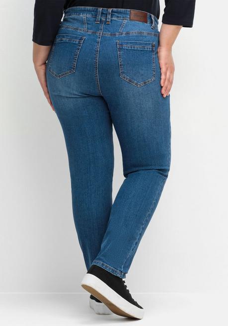 sheego Schmale Jeans in Curvy-Schnitt VERENA - blue Denim sheego Bis zu 55% Rabatt