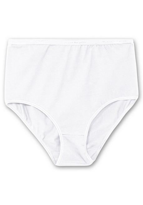 wäschepur 5er-Pack Taillenslips, aus Baumwollstretch - weiß sheego Angebote