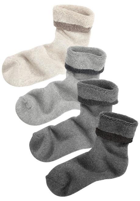 LAVANA basic Kuschelsocken - beigefarben sheego Schlussverkauf