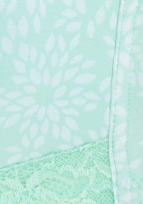NUANCE Entlastungs-BH mit Jacquardspitze - mint-weiß sheego Osterangebot