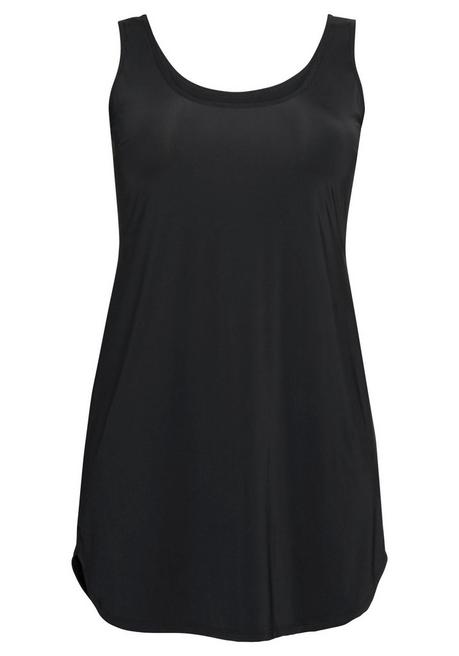 sheego Unterkleid mit gerundetem Saum, elastische Qualität - schwarz sheego Blitzangebot