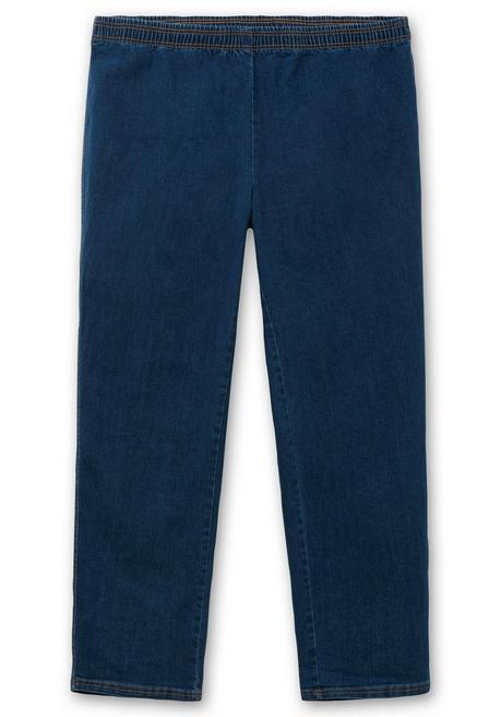 sheego Jeans in Karottenform, mit Stretchbund - dark blue Denim sheego Letzte 2 Tage