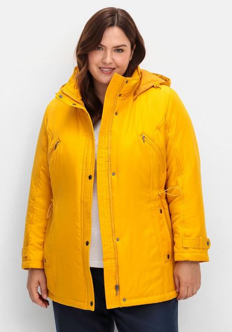 sheego Steppjacke mit Tunnelzug in der Taille - ocker sheego 2025