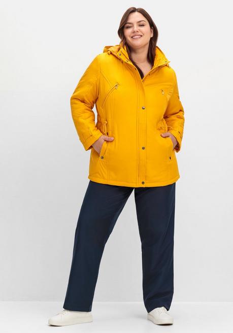 sheego Steppjacke mit Tunnelzug in der Taille - ocker sheego 2025