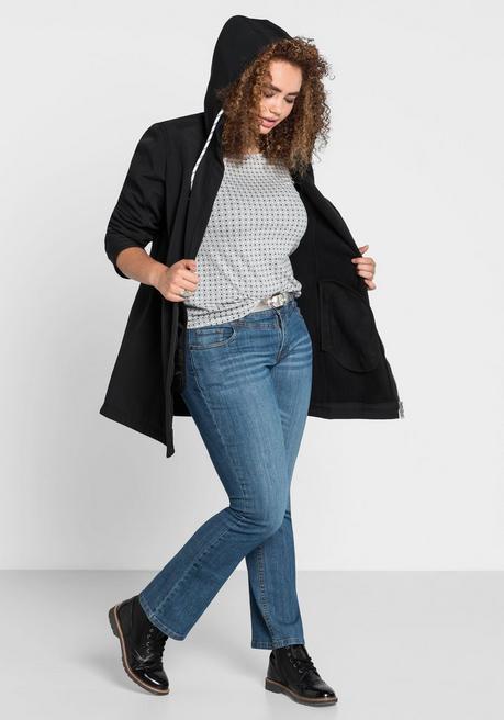 sheego Long-Softshelljacke - schwarz sheego Fabrikverkauf