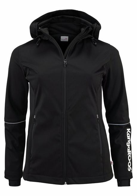 KangaROOS LM Softshelljacke - schwarz sheego Begrenztes Angebot
