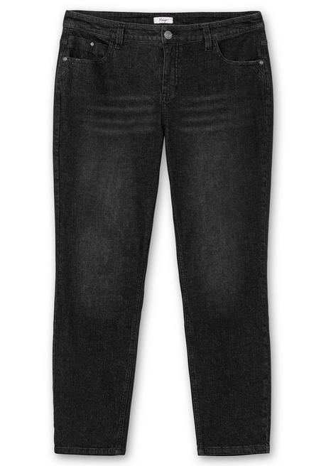 sheego Schmale Jeans in Curvy-Schnitt PIA, in 5-Pocket-Form - black Denim sheego Jubiläumsangebot