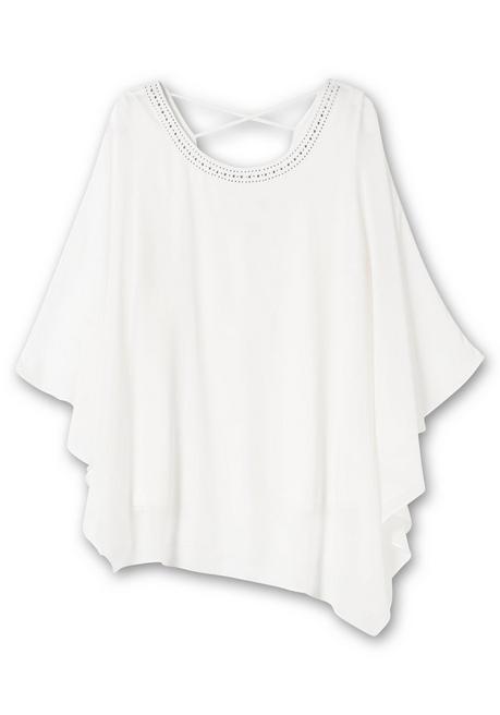 sheego Tunika in 2-in-1-Optik - offwhite sheego Heißer Verkauf