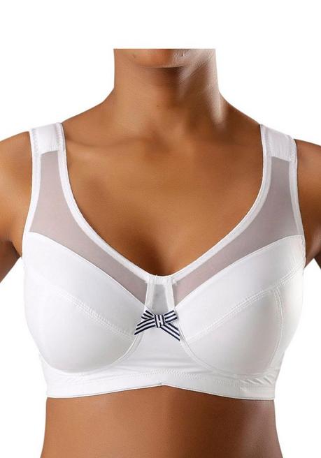 PETITE FLEUR Entlastungs-BH - marine+weiß sheego Sonderangebot der Fabrik