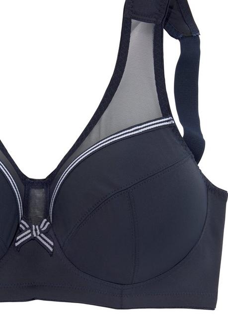 PETITE FLEUR Entlastungs-BH - marine+weiß sheego Sonderangebot der Fabrik