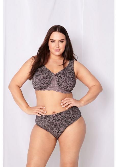 NUANCE Slip in extrahohem Schnitt, aus Baumwolle - taupe sheego Online