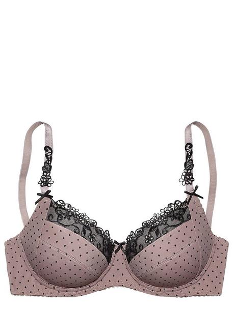 NUANCE Bügel-BH - taupe-schwarz sheego Online Shopping