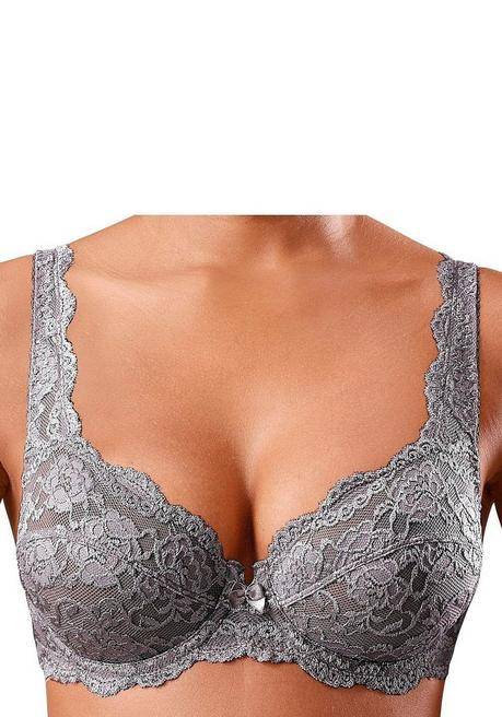 PETITE FLEUR Bügel-BH - stein+weiß sheego Black Friday