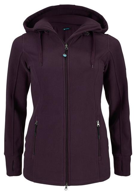 Polarino Fleecejacke - aubergine sheego Riesige Ersparnisse