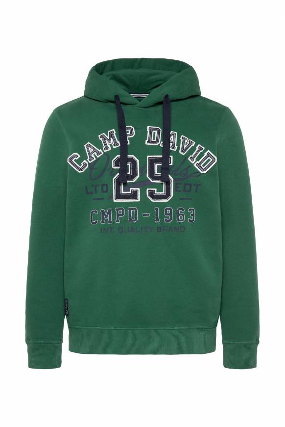 Soccx Hoodie mit Artwork im Retro-Style raw green Super Sparpreis