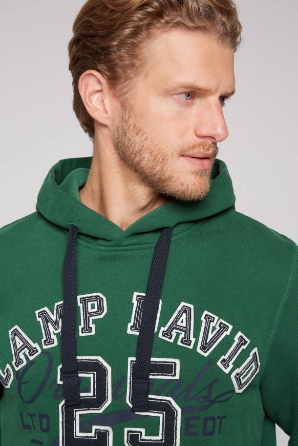 Soccx Hoodie mit Artwork im Retro-Style raw green Super Sparpreis
