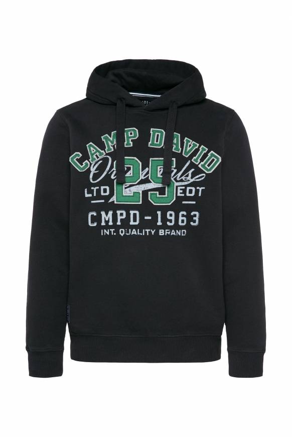 Soccx Hoodie mit Artwork im Retro-Style black JETZT KAUFEN