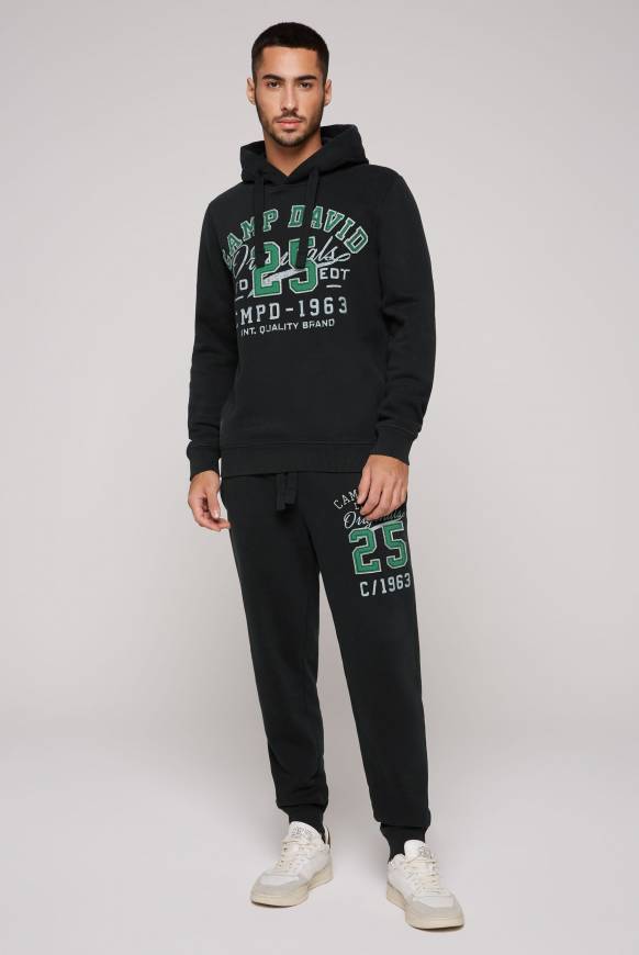 Soccx Hoodie mit Artwork im Retro-Style black JETZT KAUFEN