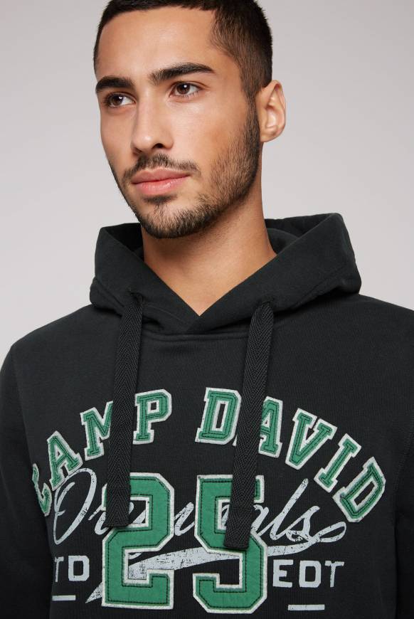 Soccx Hoodie mit Artwork im Retro-Style black JETZT KAUFEN