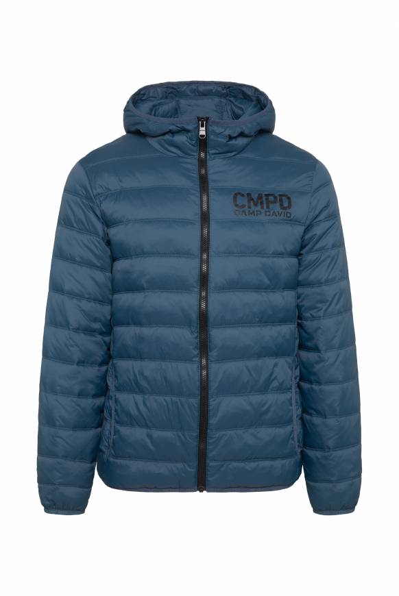 Soccx Leichte Steppjacke mit Kapuze blue haze Vierteljährliche Förderung