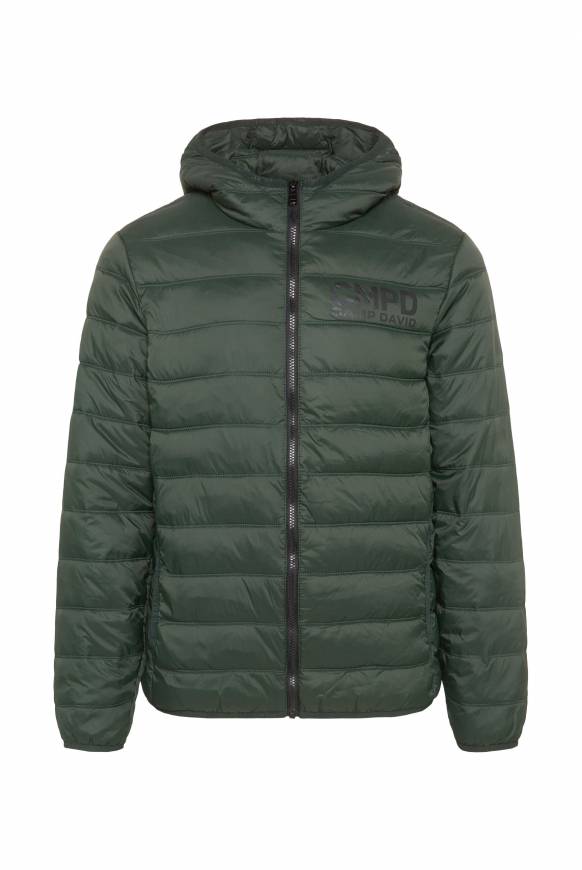 Soccx Leichte Steppjacke mit Kapuze khale green Bis zu 55% Rabatt