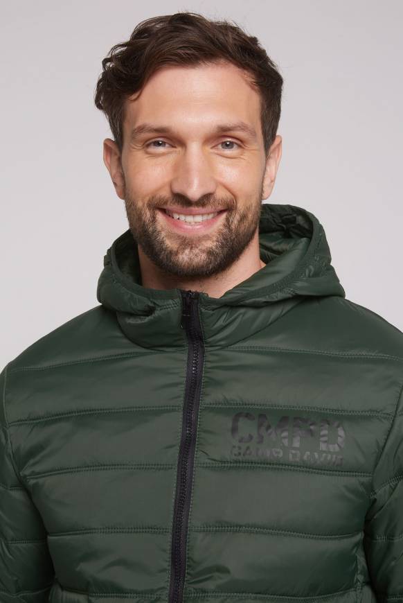 Soccx Leichte Steppjacke mit Kapuze khale green Bis zu 55% Rabatt