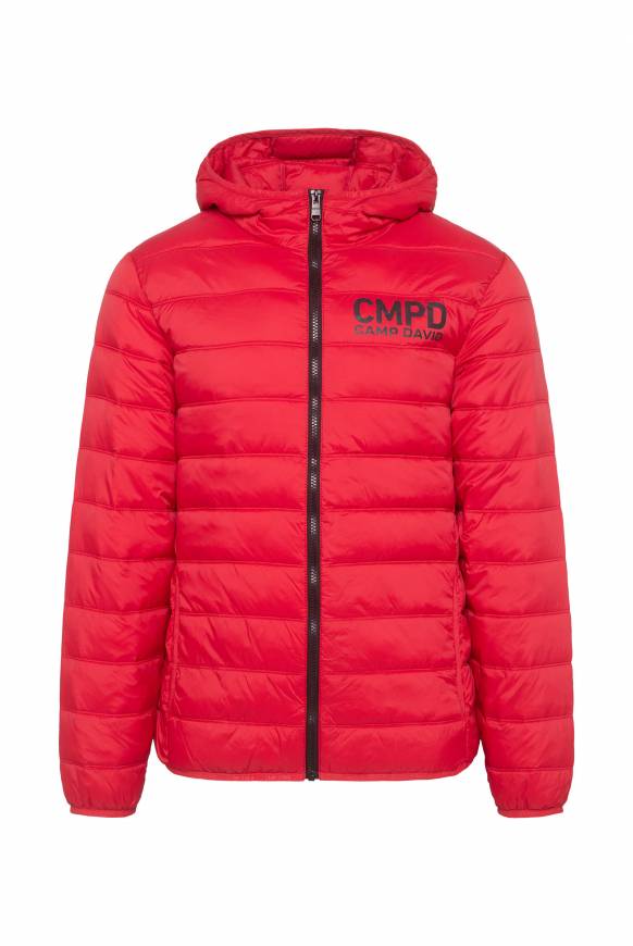 Soccx Leichte Steppjacke mit Kapuze royal red Discount Store für neue Produkte