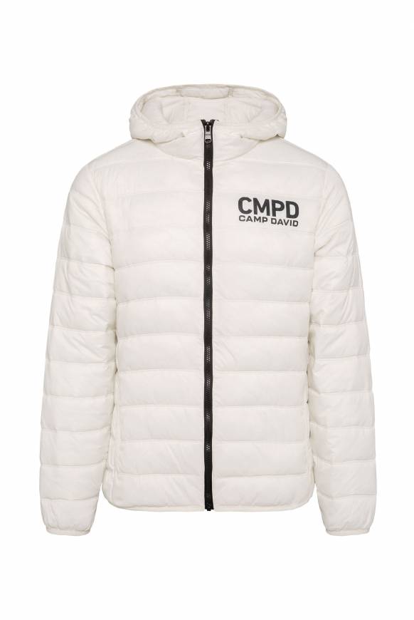 Soccx Leichte Steppjacke mit Kapuze kitt Nur noch ein Tag übrig