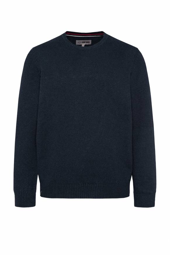 Soccx Pullover mit Rundhalsausschnitt blue navy Kostenloser Versand