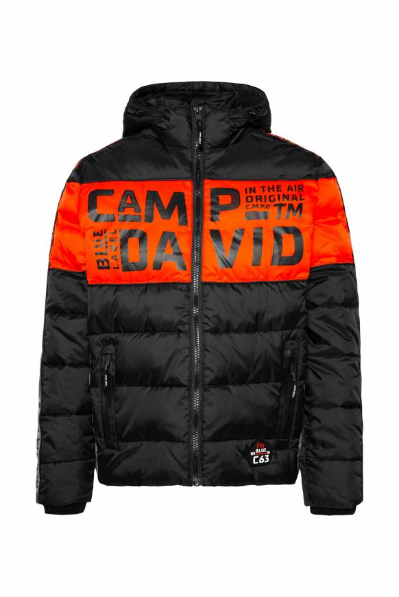 Soccx Winterjacke mit Colour-Blocking und Logo-Design black Großer Ausverkauf