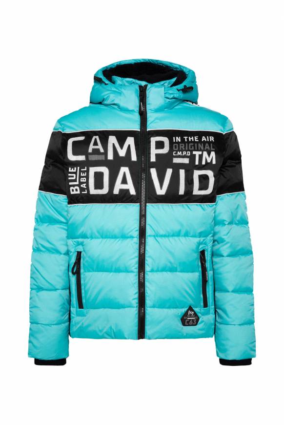 Soccx Winterjacke mit Colour-Blocking und Logo-Design new aqua Begrenztes Angebot