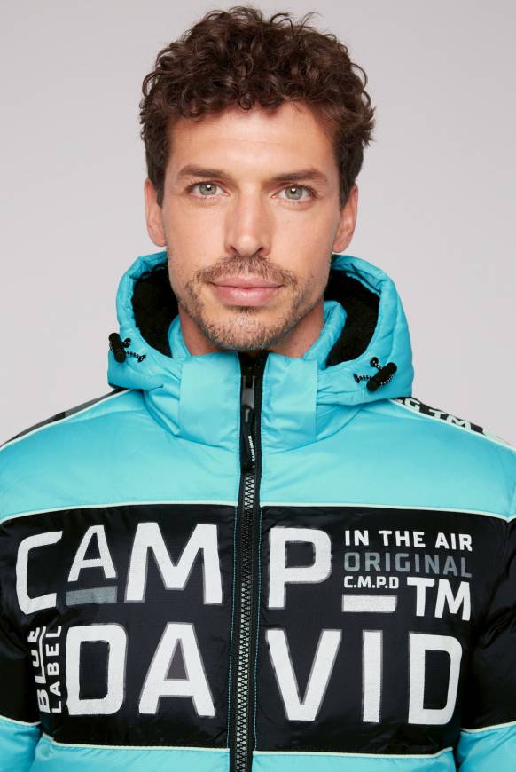 Soccx Winterjacke mit Colour-Blocking und Logo-Design new aqua Begrenztes Angebot