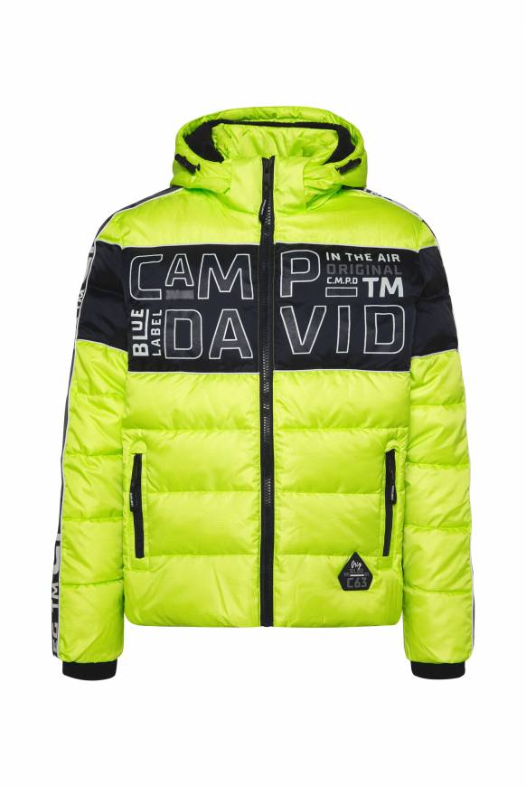 Soccx Winterjacke mit Colour-Blocking und Logo-Design neon kiwi Online Shopping