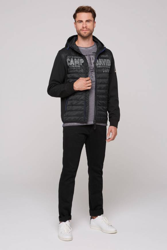 Soccx 2-in-1 Softshelljacke mit abtrennbaren Ärmeln black / black Top Angebot