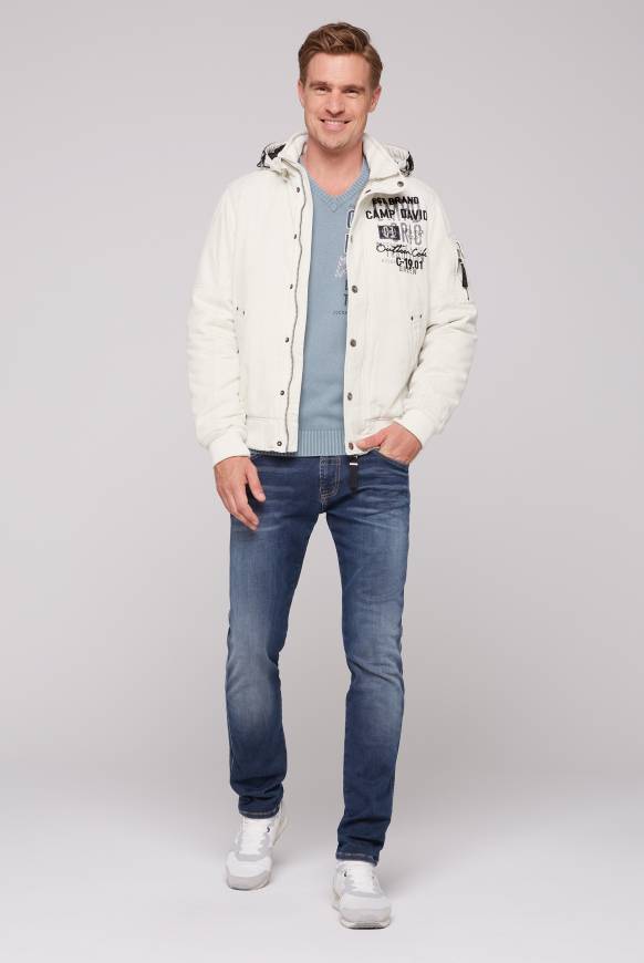 Soccx Winterblouson mit abtrennbarer Kapuze und Artworks kitt Zeitlich begrenztes Angebot