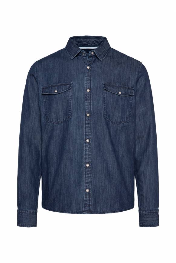 Soccx Jeanshemd Regular Fit blue vintage Begrenztes Angebot