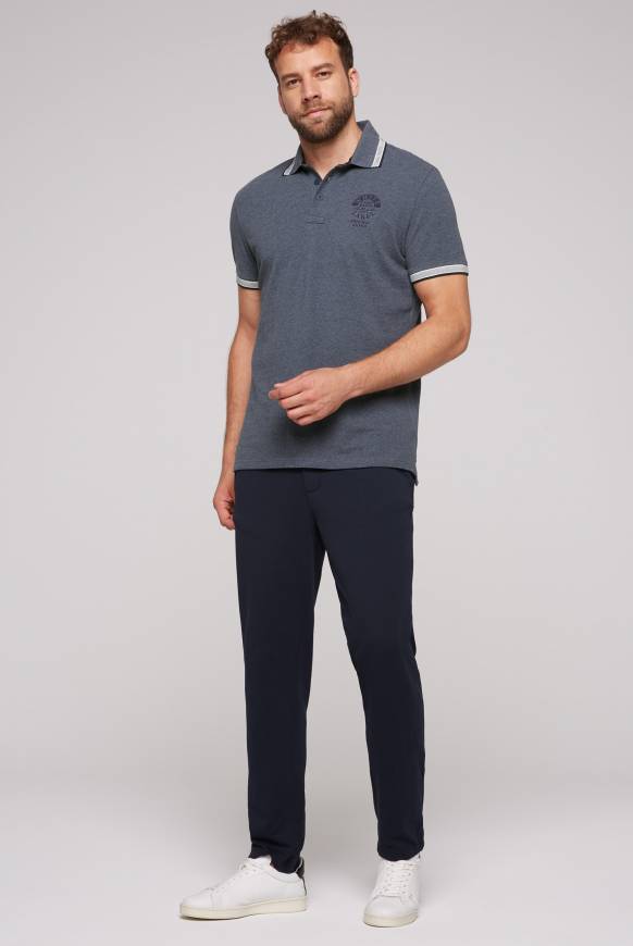Soccx Chinohose mit Jogger-Details blue navy Neuheiten
