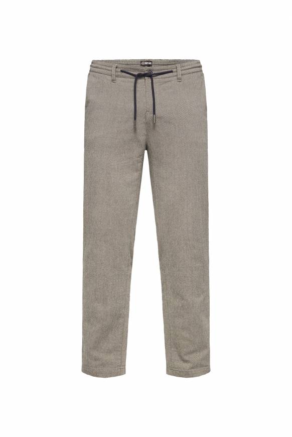 Soccx Chinohose im Joggers Tapered Fit tan Bestseller