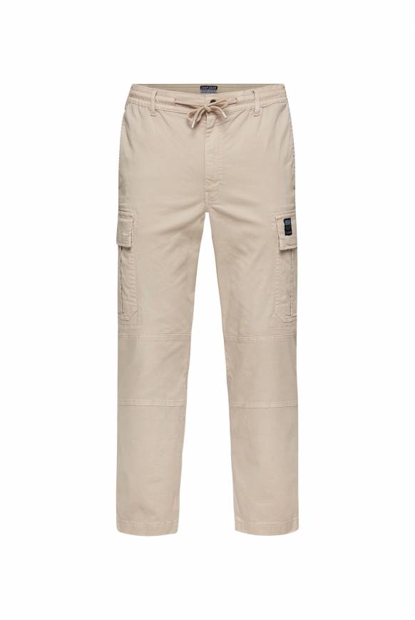 Soccx Cargohose mit Klappentaschen neutral beige Tägliche Deals