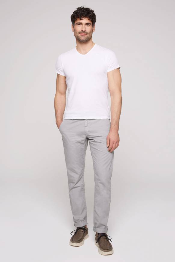 Soccx Chinohose Stone Washed sleet Super Sparpreis