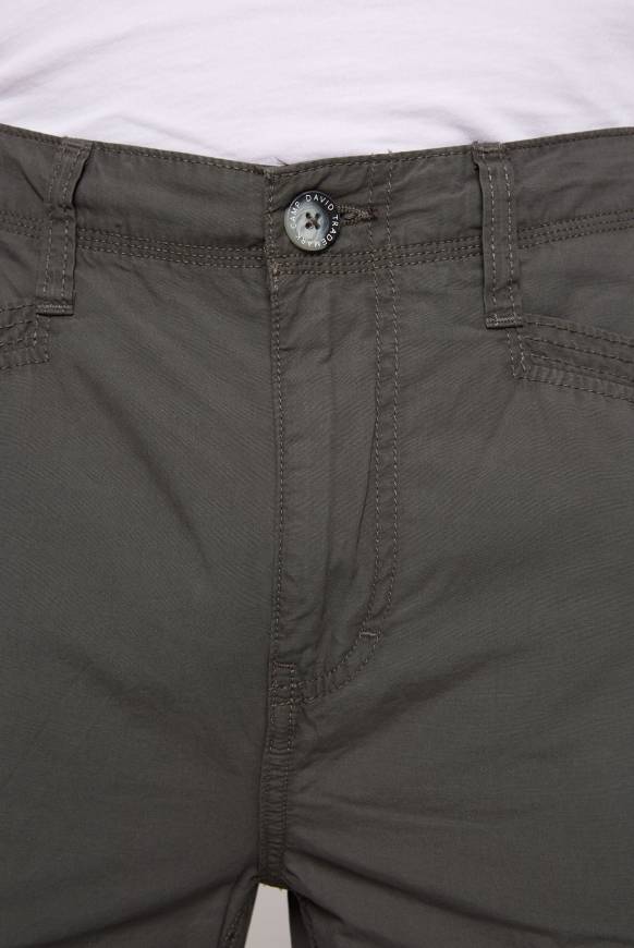 Soccx Leichte Cargohose mit Label Prints mud Letzte 3 Tage