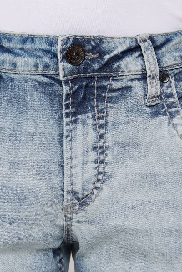 Soccx Jeans NI:CO Regular Fit mid blue printed JETZT KAUFEN