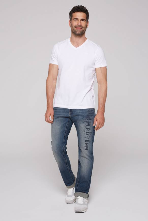Soccx Jeans NI:CO Regular Fit dark blue printed Letzte 2 Tage