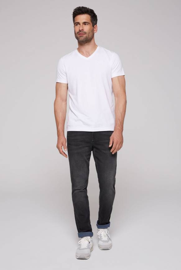 Soccx Jeans DA:VD Regular Fit blue black used jogg Riesige Rabatte