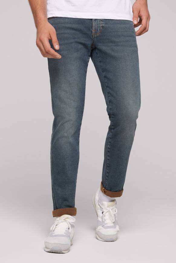 Soccx Jeans DA:VD Regular Fit blue brown