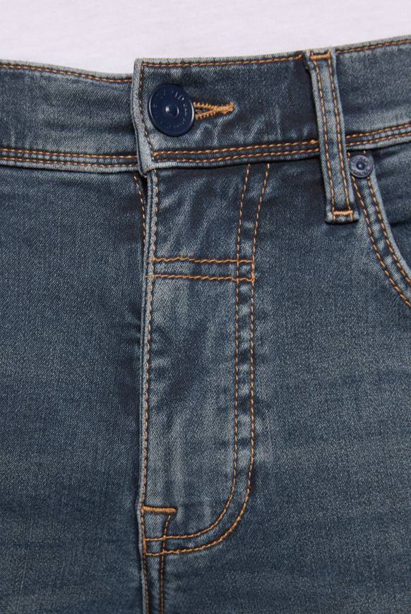Soccx Jeans DA:VD Regular Fit blue brown Kostenloser Versand international