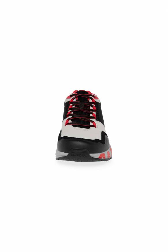 Soccx Power Sneaker im Materialmix mit XL-Logo black zollfrei