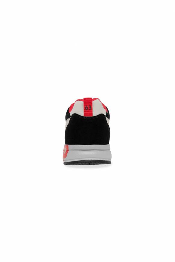 Soccx Power Sneaker im Materialmix mit XL-Logo black zollfrei