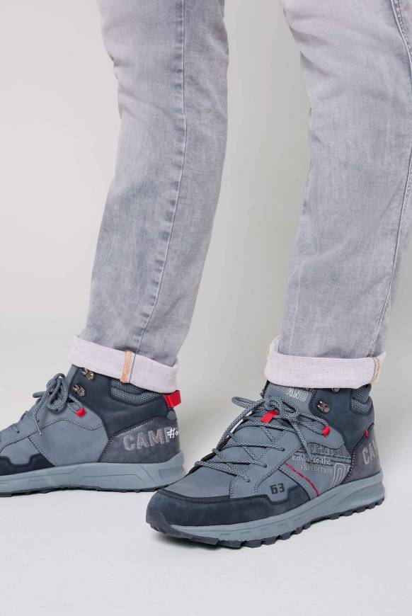 Soccx High Top Hiking Sneaker mit Logo Artworks nordic blue Online