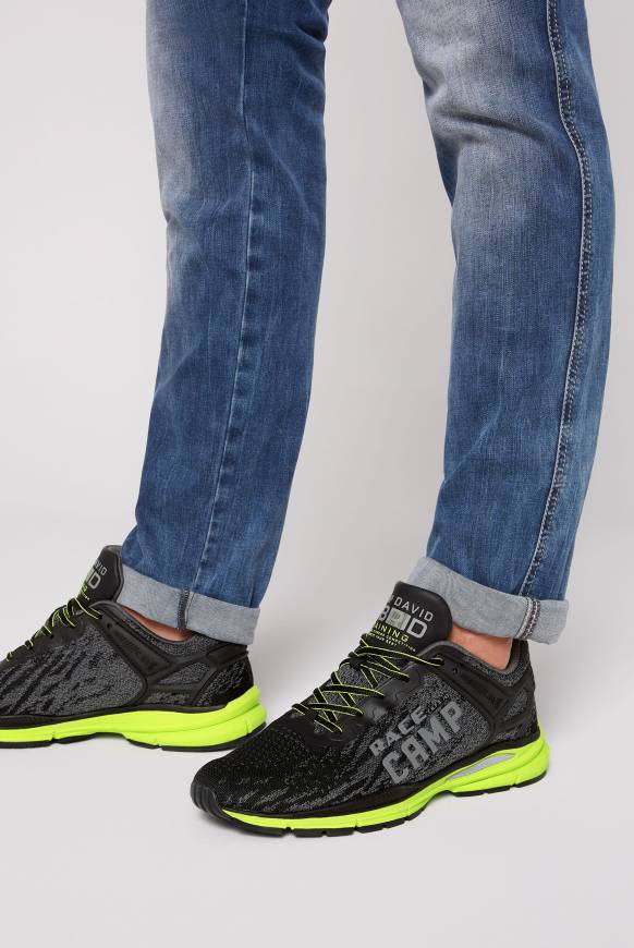 Soccx Running Sneaker mit Knit-Design und Rubber Logo black Angebote